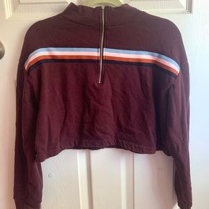 Wild Fable Cropped Half Zip